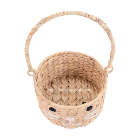 Water hyacinth Bunny Basket for Easter Wholesale – B00318
