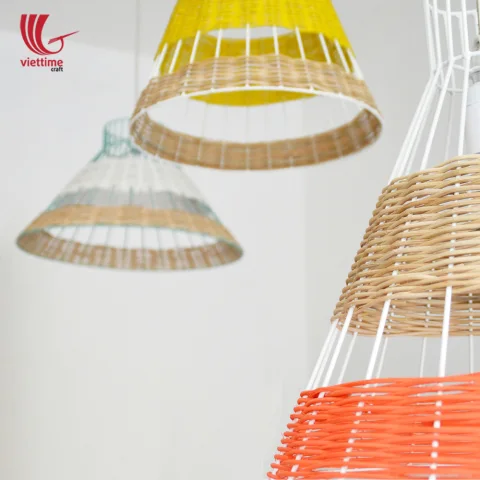 Nice Rattan Lampshades Set Of 3 Wholesale