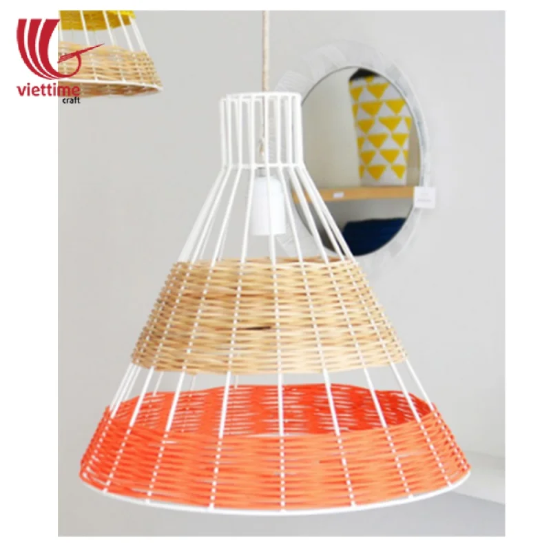 Nice Orange Rattan Lampshades Wholesale