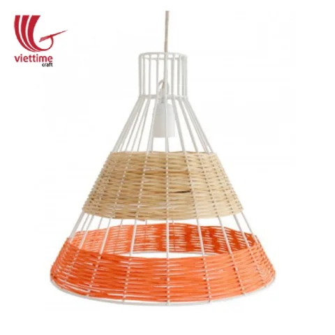 Nice Orange Rattan Lampshades Wholesale