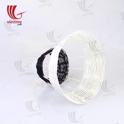 Black- White Rattan Lampshades Wholesale