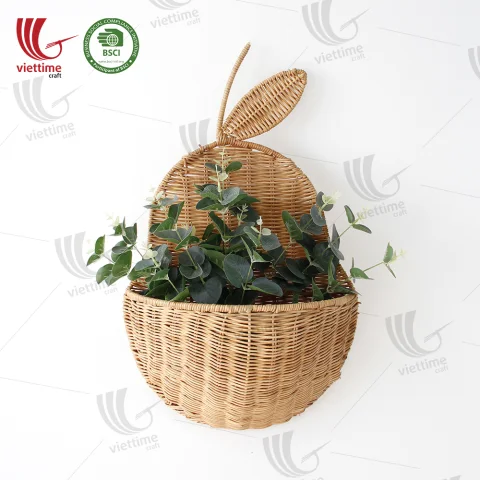 Pear Rattan Hanging Basket Wholesale