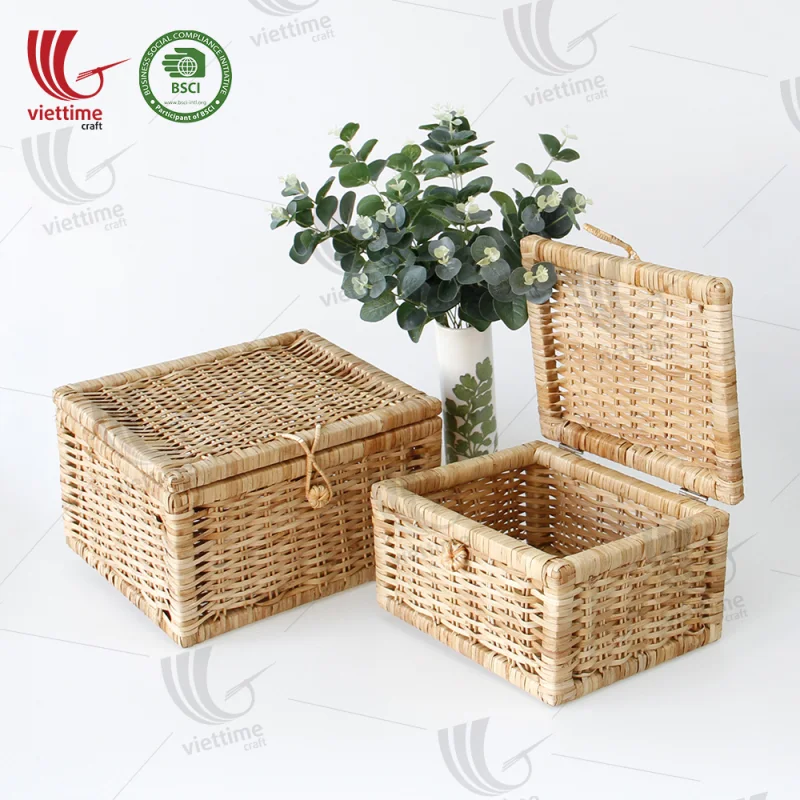 Rattan Chest Storage Basket Wholesale