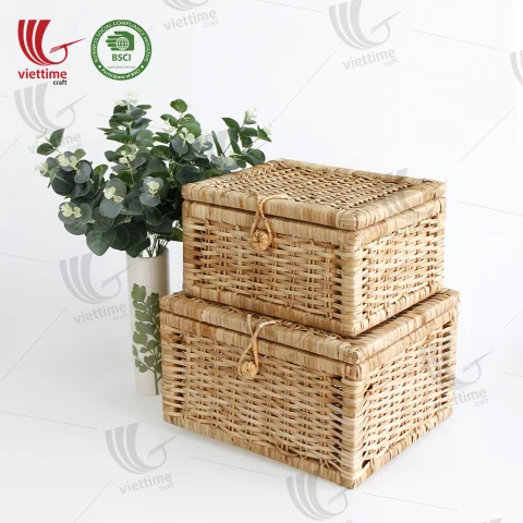 Rattan Chest Storage Basket Wholesale