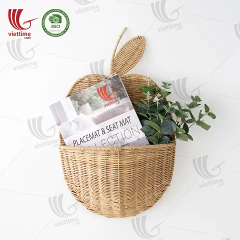 Apple Rattan Hanging Basket Wholesale