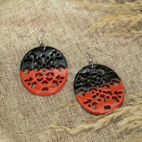 Natural Horn Earrings Wholesale – S00002