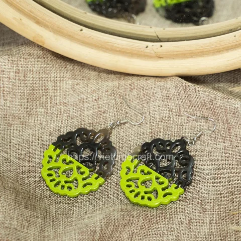 Natural Horn Earrings Wholesale – S00002