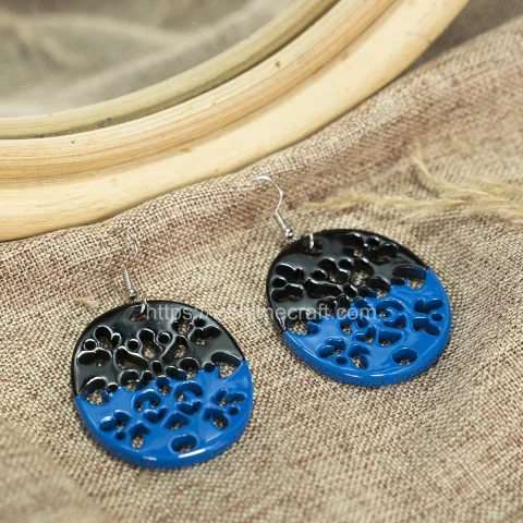Natural Horn Earrings Wholesale – S00002