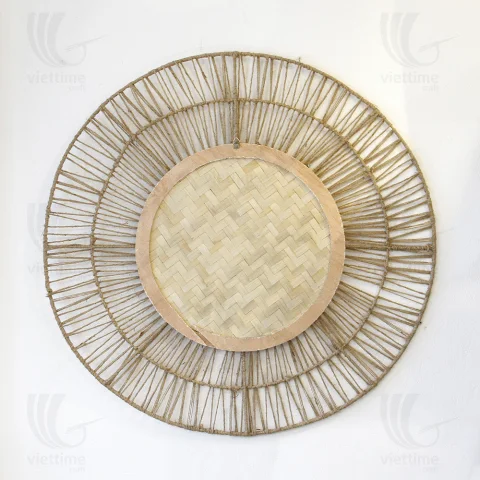 Rope Jute Mirror