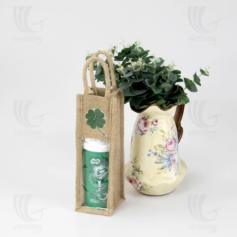 Jute Bottle Bag
