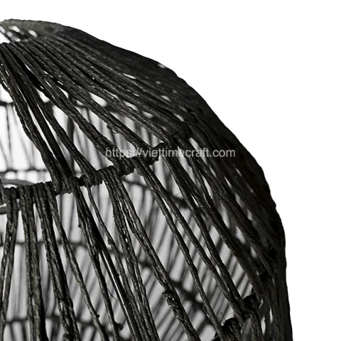 Round Jute Lampshade