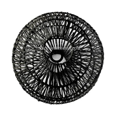 Round Jute Lampshade