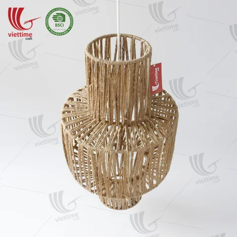 Vietnamese Jute Rope Lamp Shade