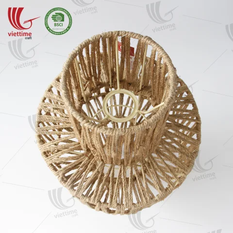 Vietnamese Jute Rope Lamp Shade