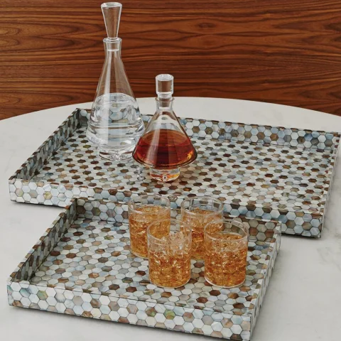 Mother Of Pearl Tray