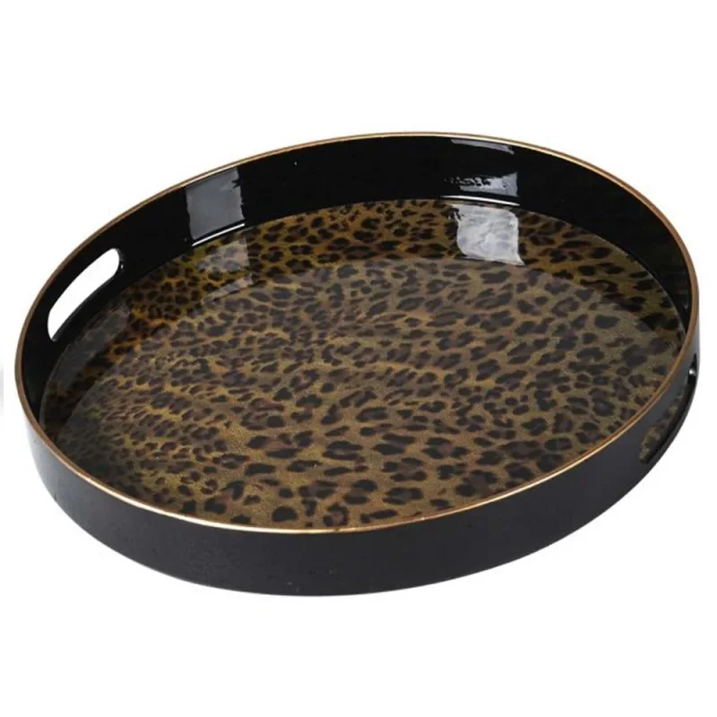 Leopard Print Tray