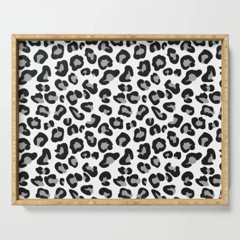 Leopard Print Tray