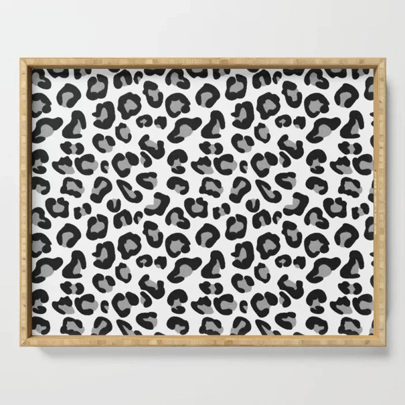 Leopard Print Tray