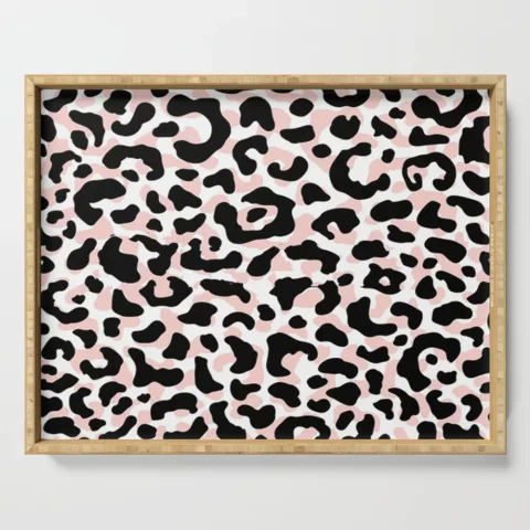 Leopard Print Tray