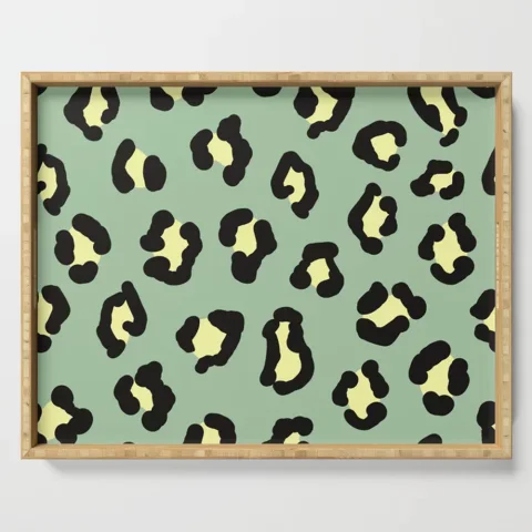 Leopard Print Tray