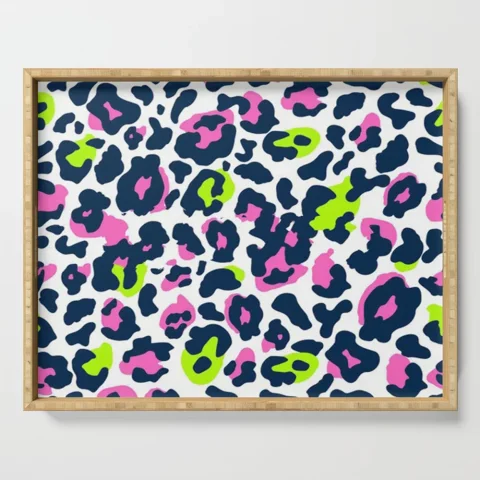 Leopard Print Tray