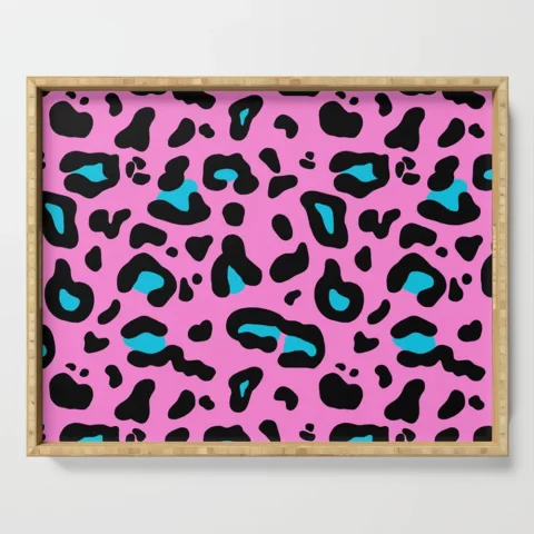 Leopard Print Tray