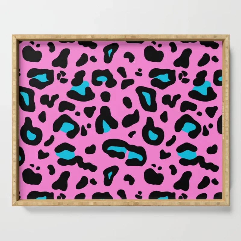 Leopard Print Tray