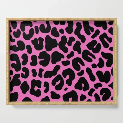 Leopard Print Tray