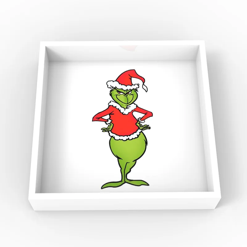 Christmas Lacquer Tray