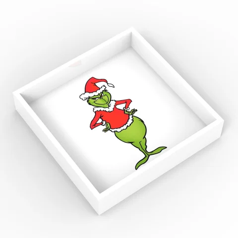 Christmas Lacquer Tray