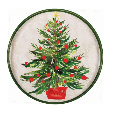 Christmas Lacquer Tray