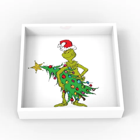 Christmas Lacquer Tray