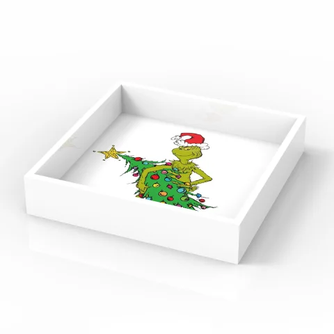 Christmas Lacquer Tray
