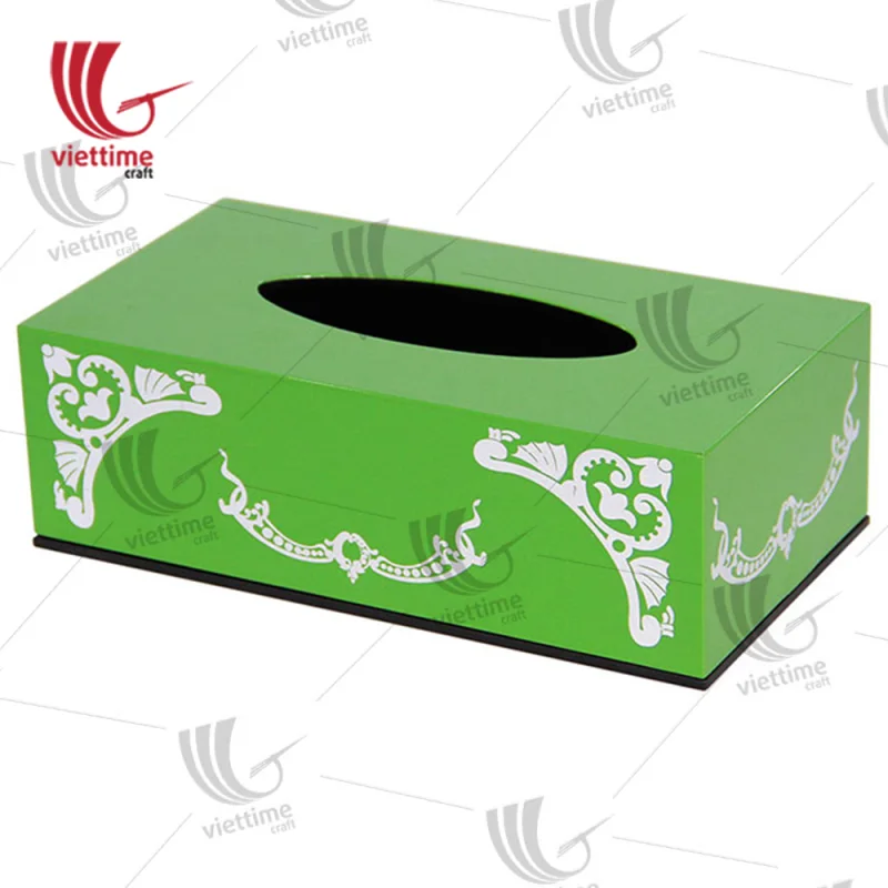 Rectangle Tissue Lacquer Box Holders Wholesale