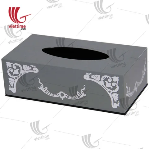 Rectangle Tissue Lacquer Box Holders Wholesale