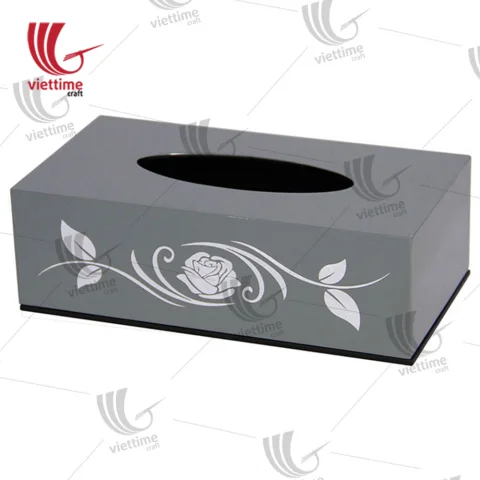 Rectangle Tissue Lacquer Box Holders Wholesale