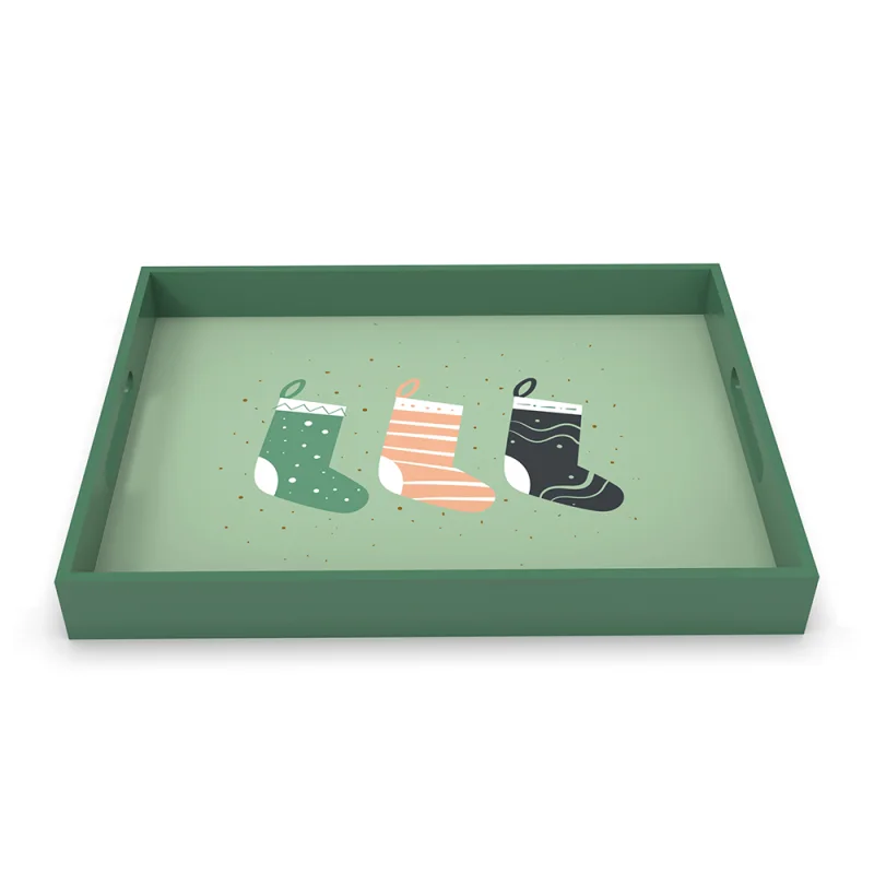 Christmas Lacquer Tray