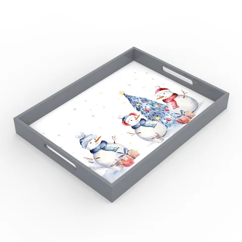 Christmas Lacquer Tray