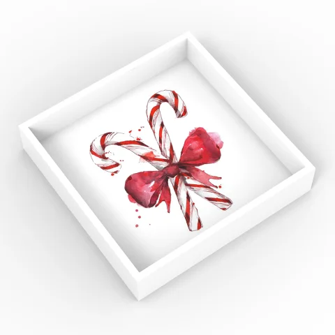 Christmas Lacquer Tray