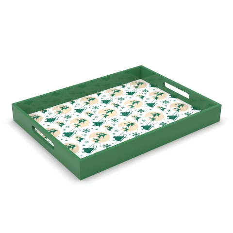 Christmas Lacquer Tray