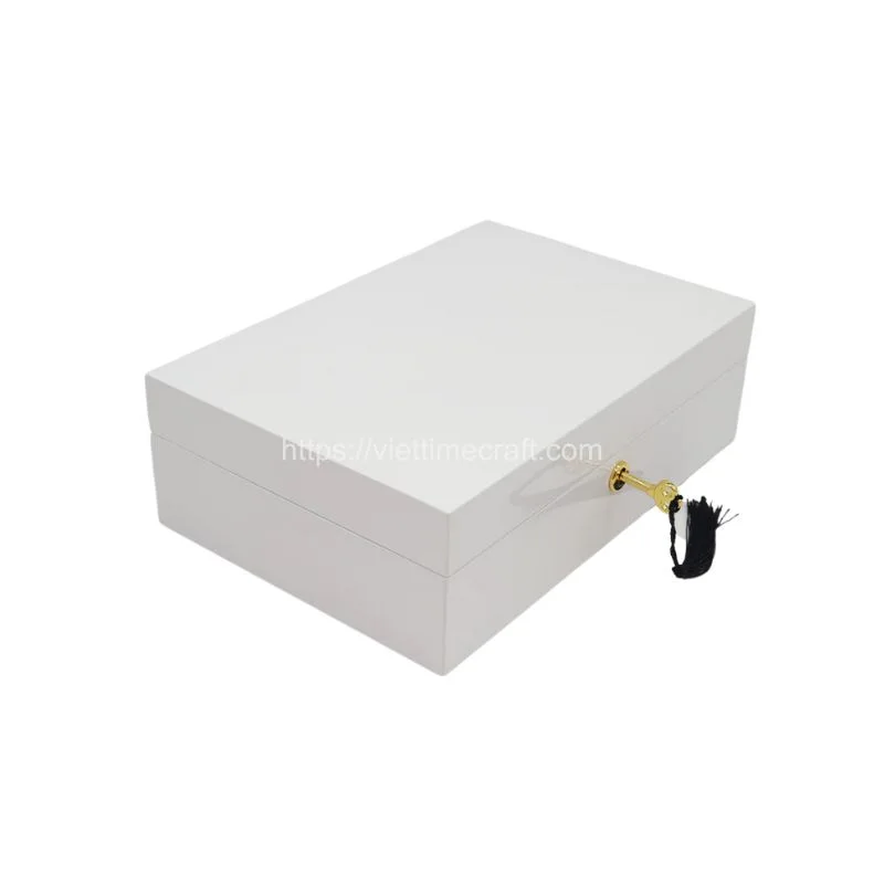 Rectangle Lacquer Jewelry Box