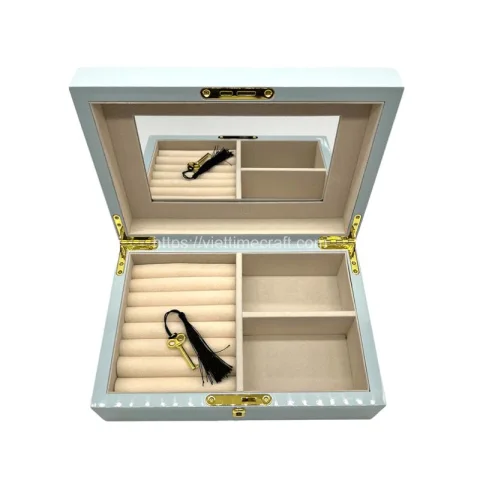 Rectangle Lacquer Jewelry Box