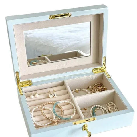 Rectangle Lacquer Jewelry Box