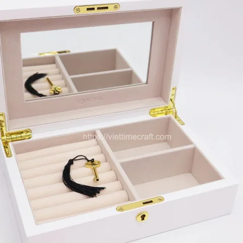 Rectangle Lacquer Jewelry Box