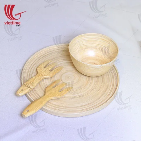 Premium Kitchen Cooking Bamboo Set