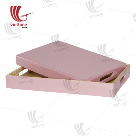 Lacquer Bamboo Tray Collection