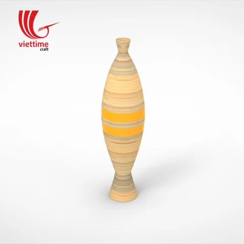 Stylish Bamboo Lacquer Vase Collection