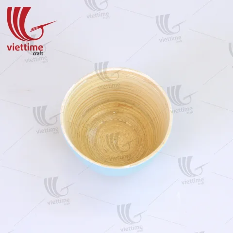 Small Lacquer Spun Bamboo Bowls Wholesale