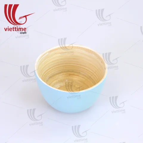 Small Lacquer Spun Bamboo Bowls Wholesale