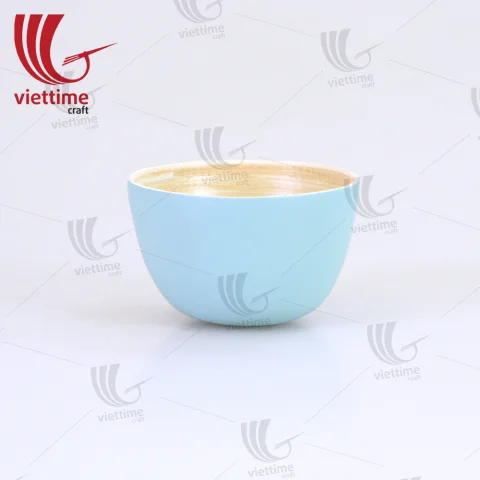 Small Lacquer Spun Bamboo Bowls Wholesale